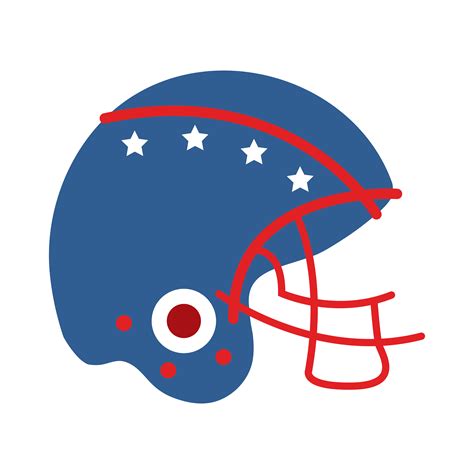 american football helmet flat style 2585785 Vector Art at Vecteezy