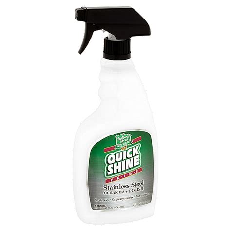 Holloway House Quick Shine Prime Stainless Steel Cleaner + Polish, 24 fl oz