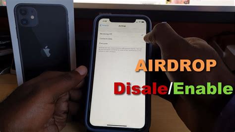 How to Enable or Disable Airdrop on iPhone 11 - BlogTechTips