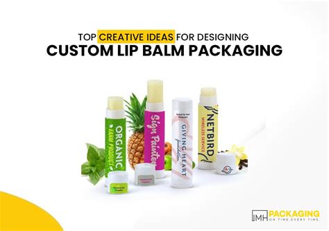 Top Creative Ideas for Designing Custom Lip Balm Packaging