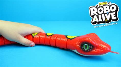 Robo Alive Slithering Snake Battery-Powered Robotic Toy By ZURU ...