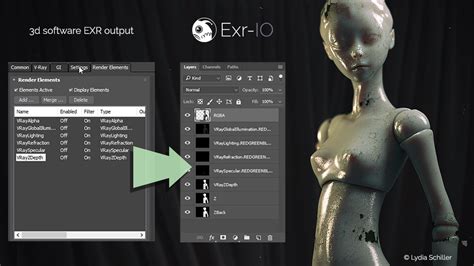 features | Exr-IO free Photoshop OpenEXR plug-in