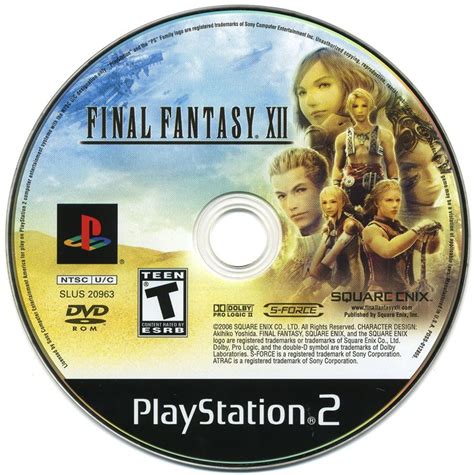 Final Fantasy XII (2006) PlayStation 2 box cover art - MobyGames