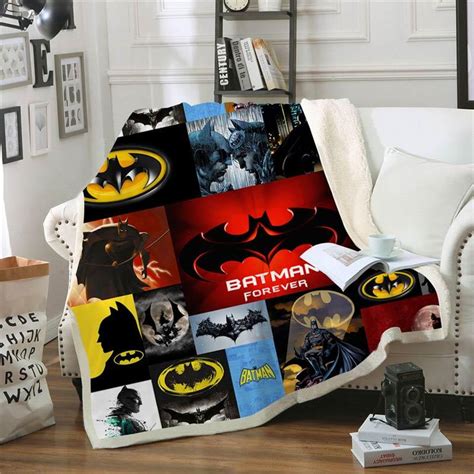 Batman Throw Blanket | Batman Fleece Blanket | Anime Cartoon Blanket f ...