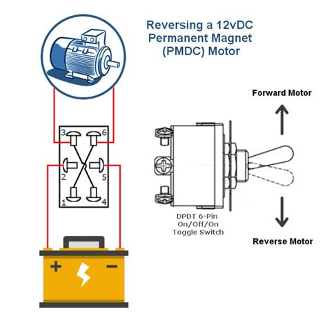 Dpdt Switch Connection Diagram - Wiring Draw