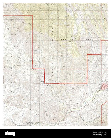 Patagonia, Arizona, map 1996, 1:24000, United States of America by Timeless Maps, data U.S ...