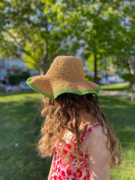 Straw Summer Hat Rafia Hat Woman Hat Natural Rafia Hat - Etsy in 2022 | Summer hats, Hats for ...