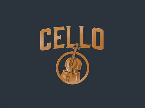 Cello Logo by Ron Manley on Dribbble