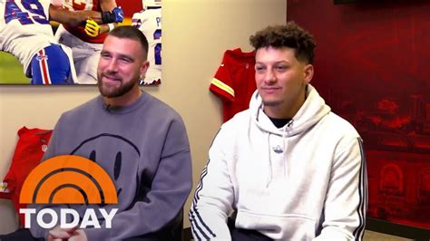 TODAY Goes Inside The Game With Patrick Mahomes, Travis Kelce - YouTube