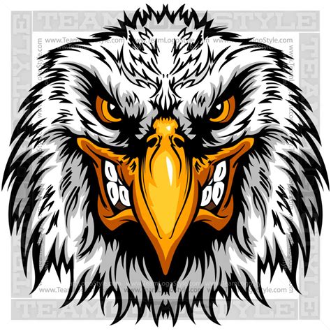 Eagle Head Clip Art - Vector Clipart Eagle