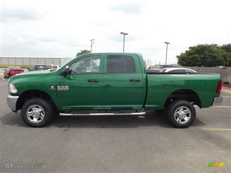 Bright Green 2013 Ram 2500 Tradesman Crew Cab 4x4 Exterior Photo ...