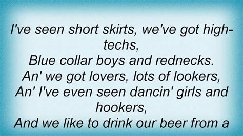 Toby Keith - I Love This Bar Lyrics - YouTube