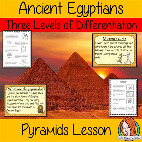 Ancient Egyptian Pyramids – The Ginger Teacher