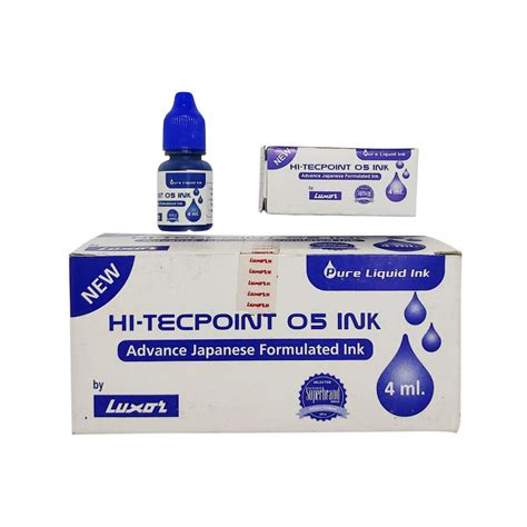 Luxor Pilot Hi-Tech Point Pen Ink 4ml - August School & Office Stationery