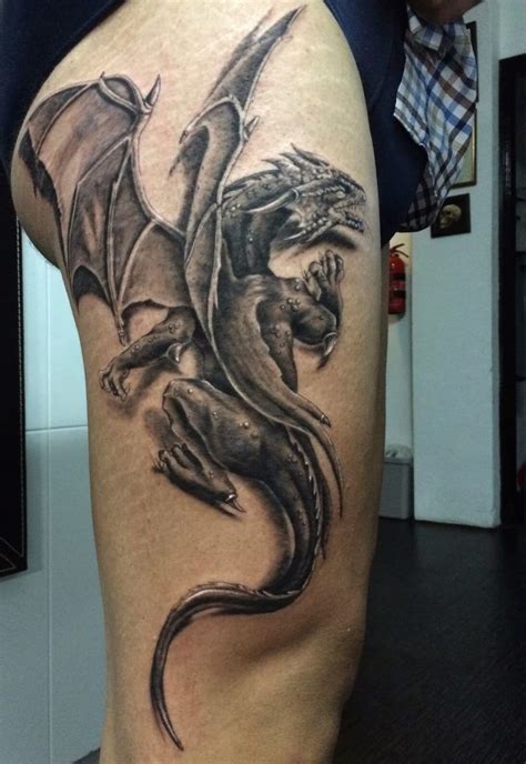 60 Dragon Tattoo Ideas To Copy To Live Your Fairytale Through Tattoos | Dragon tattoo, Medieval ...