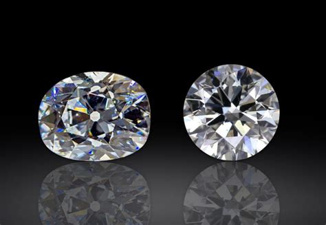 Old Mine Cut vs Round Brilliant Cut Diamonds | Diamond Buzz