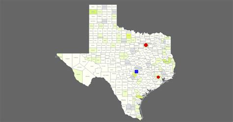 Interactive Map Of Texas Counties