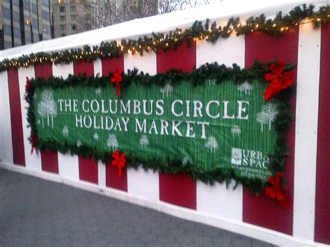 New York Columbus Circle Holiday Market | Manhattan NY Condos For Sale