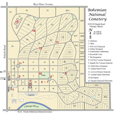 Florida National Cemetery Map - Printable Maps