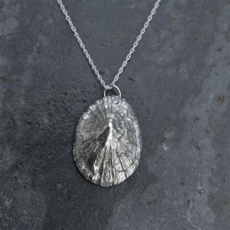 Cape Cornwall Limpet Shell Necklace - Natural Silver Cornish Jewellery ...