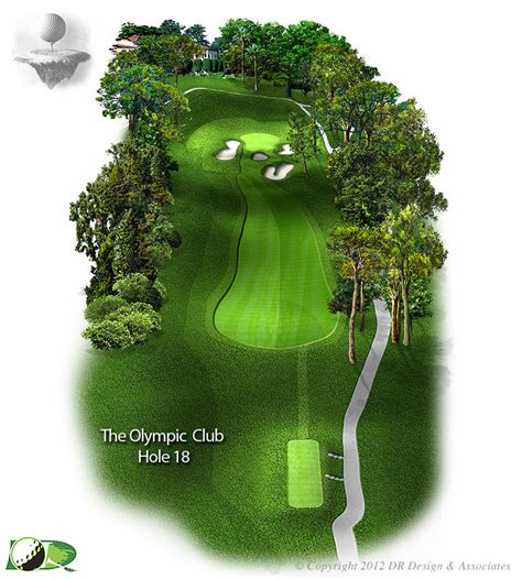 Golf Course Hole Graphics on Behance