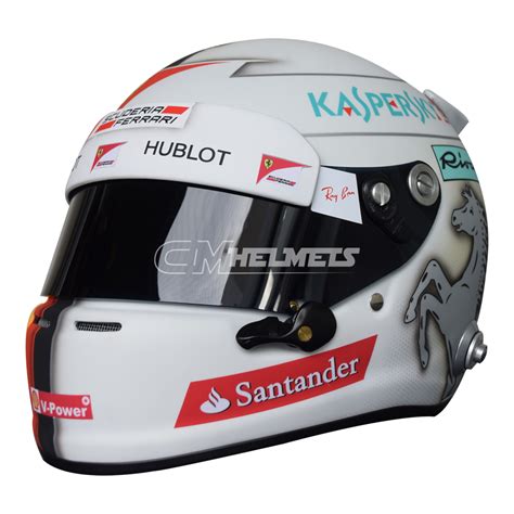 SEBASTIAN VETTEL 2017 F1 REPLICA HELMET FULL SIZE - CM Helmets