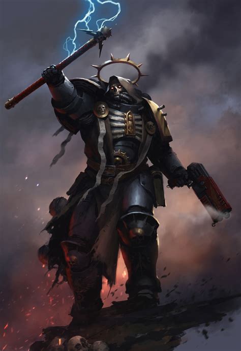 Chappy, Misha Savier | Warhammer 40k artwork, Space marine chaplain, Warhammer 40k art