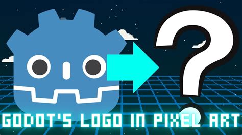 Godot's Logo....Except in Pixel Art - YouTube