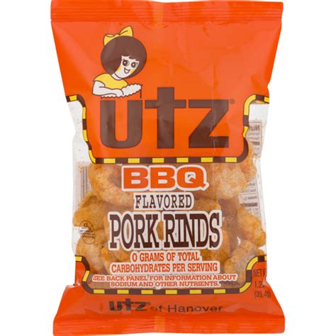 Utz Pork Rinds BBQ (1.25 oz) - Instacart