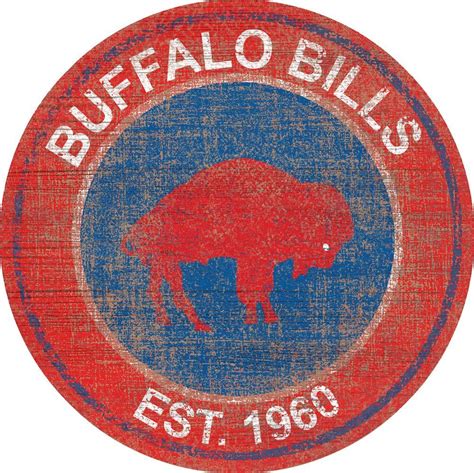 Distressed Buffalo Bills Retro Logo Sign | Buffalo bills logo, Bills ...