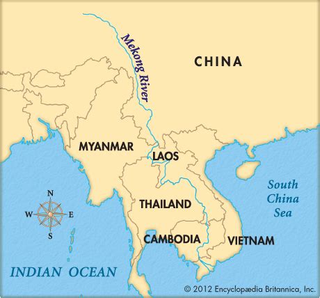 Map/Still:Mekong River | Mekong River | Pinterest | Rivers