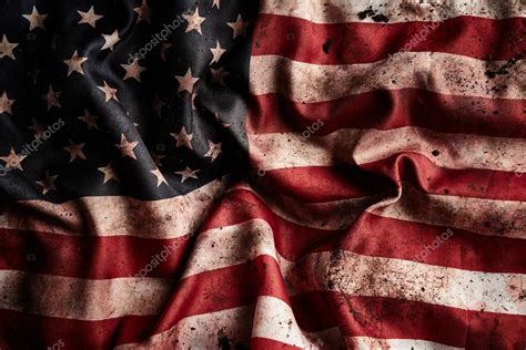 Grunge american flag background — Stock Photo © Nik_Merkulov #120658932