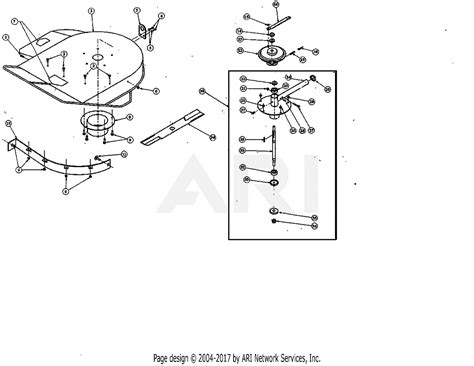 DR Power AT1-Walk Behind Mower (Ser# ATM000001 To ATM41931) Parts Diagram for Brush Deck Assy