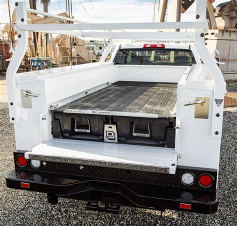 DECKED Service Body Storage System for Utility Beds : New : Truck Accessories : Emery's Topper ...