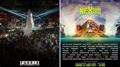 Fabrik reveals the line up for Nexus Festival 2023 - Festival Season