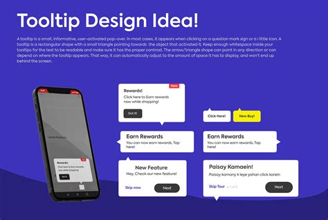 Tooltip Design Idea on Behance