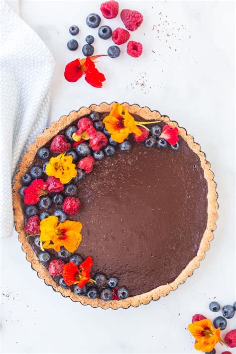 Chocolate Fruit Tart - Charisse Yu