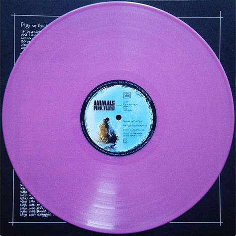 Animals (pink vinyl) by Pink Floyd, LP with discotica - Ref:117402991