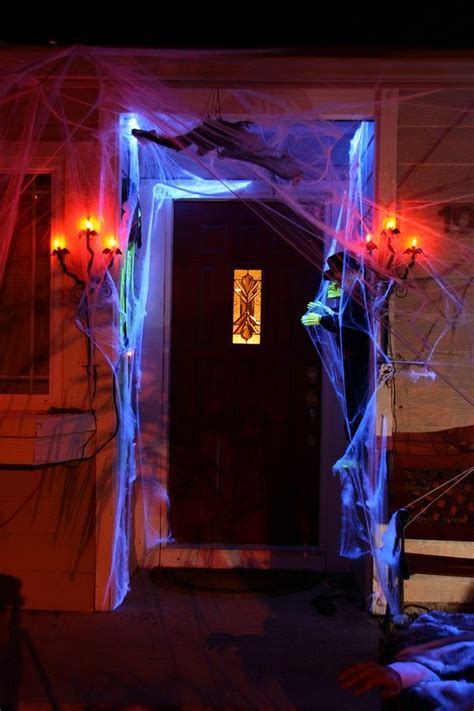 Las decoraciones más frescas de la puerta delantera de Halloween que debes ver | Halloween door ...