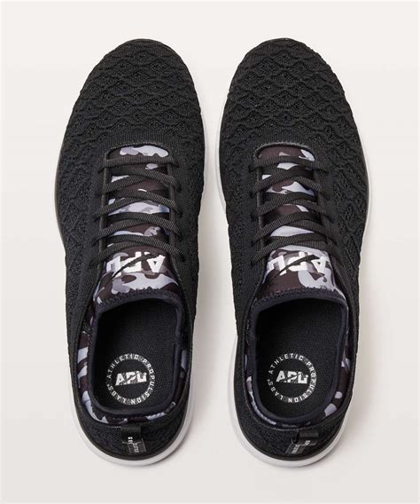 Lululemon Mens TechLoom Phantom Shoe - Black / Camo - lulu fanatics