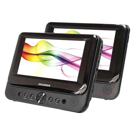 Sylvania® SDVD8739 - 7" Dual-Screen Portable DVD Player