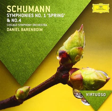 Schumann: Symphonies Nos. 1 & 4 di Chicago Symphony Orchestra, Daniel Barenboim - Musica ...