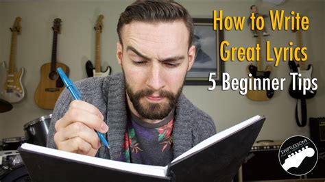 How to Write Great Lyrics - 5 Tips for Beginners! Acordes - Chordify