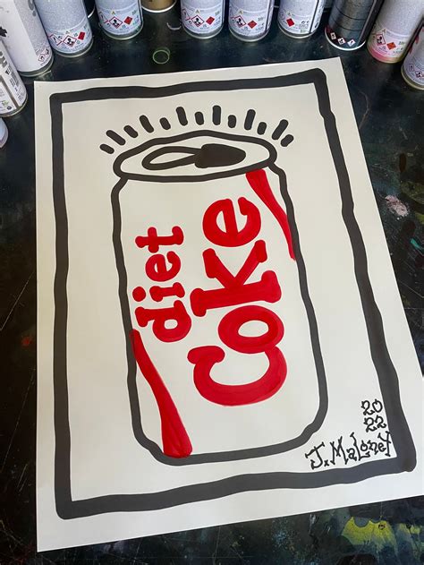 Diet Coke Drawing! | Jason Maloney Art