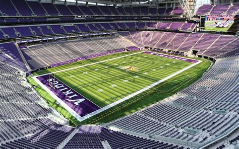 Download wallpapers US Bank Stadium, Minnesota Vikings, Minneapolis, Minnesota, United States ...