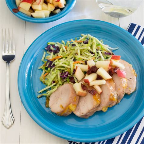 Glazed Pork Tenderloin with Apple Salsa | Pick Fresh Foods