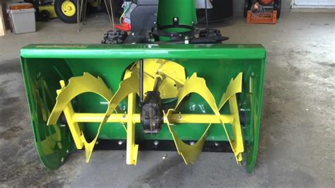 John Deere 1028E Snow Blower - Manual pdf, price for sale, specifications, pictures and video review