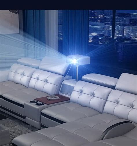 Elegant Leather Sectional Sofa Set With Multi Function – Lixra.com