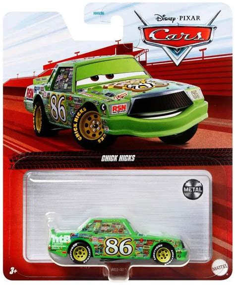 Disney Pixar Cars Cars 3 Metal Chick Hicks 155 Diecast Car Mattel Toys - ToyWiz