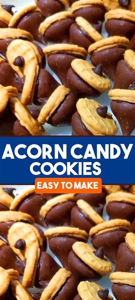 Acorn Candy Cookies Recipe